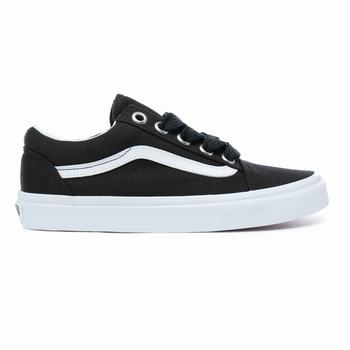 Damske Tenisky Vans Oversized Lace Old Skool Čierne Biele VA53UONRI